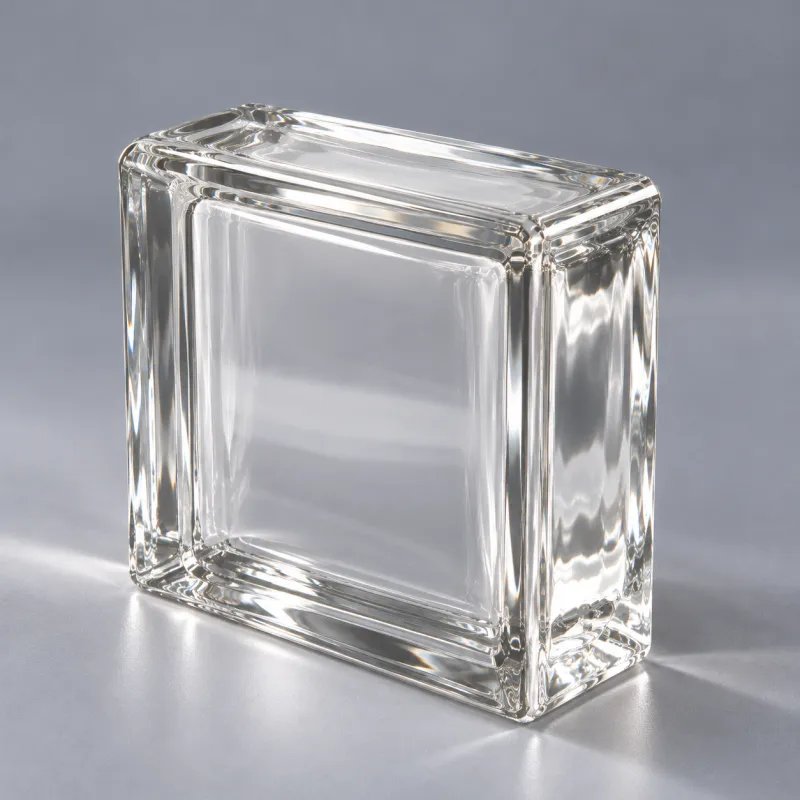 Super Clear Half Glass Brick